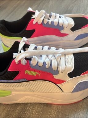 Puma Women’s Multi-Color Neon Accent Sneakers